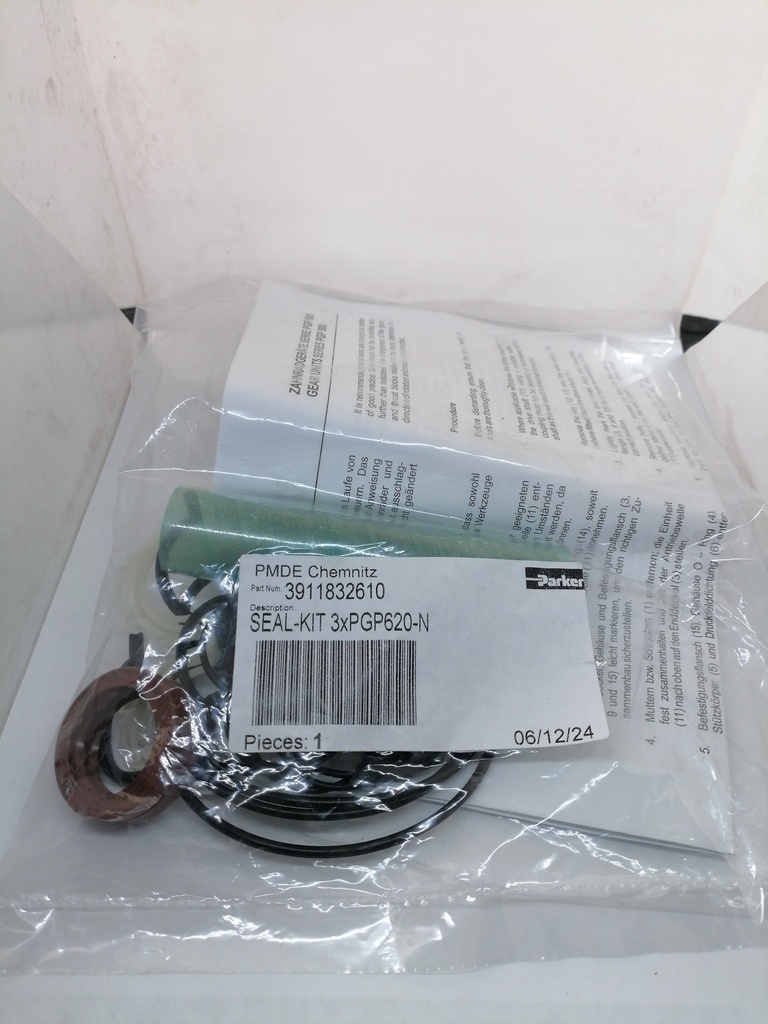 KIT DE SELLOS PARKER PARA BOMBA TRIPLE PGP620 3911832610