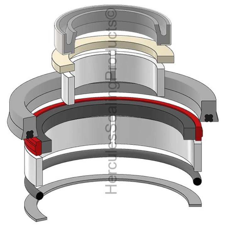 KIT DE SELLOS 2.50 X 3.50 BUCKET PARA CASE 580SK 580SL G110046