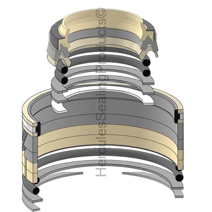 KIT DE SELLOS 90X135 PARA JOHN DEERE BUCKET 290GLC FYA00010735