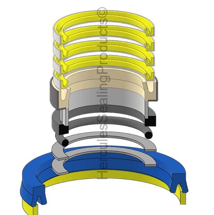 KIT DE SELLOS 63X90 BUCKET PARA RETROEXCAVADORA FORD 555A 251321