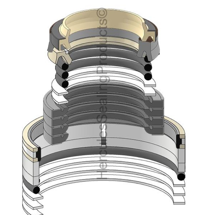 KIT DE SELLOS 90X130 BOOM PARA KOMATSU PC200-8 707-98-47710