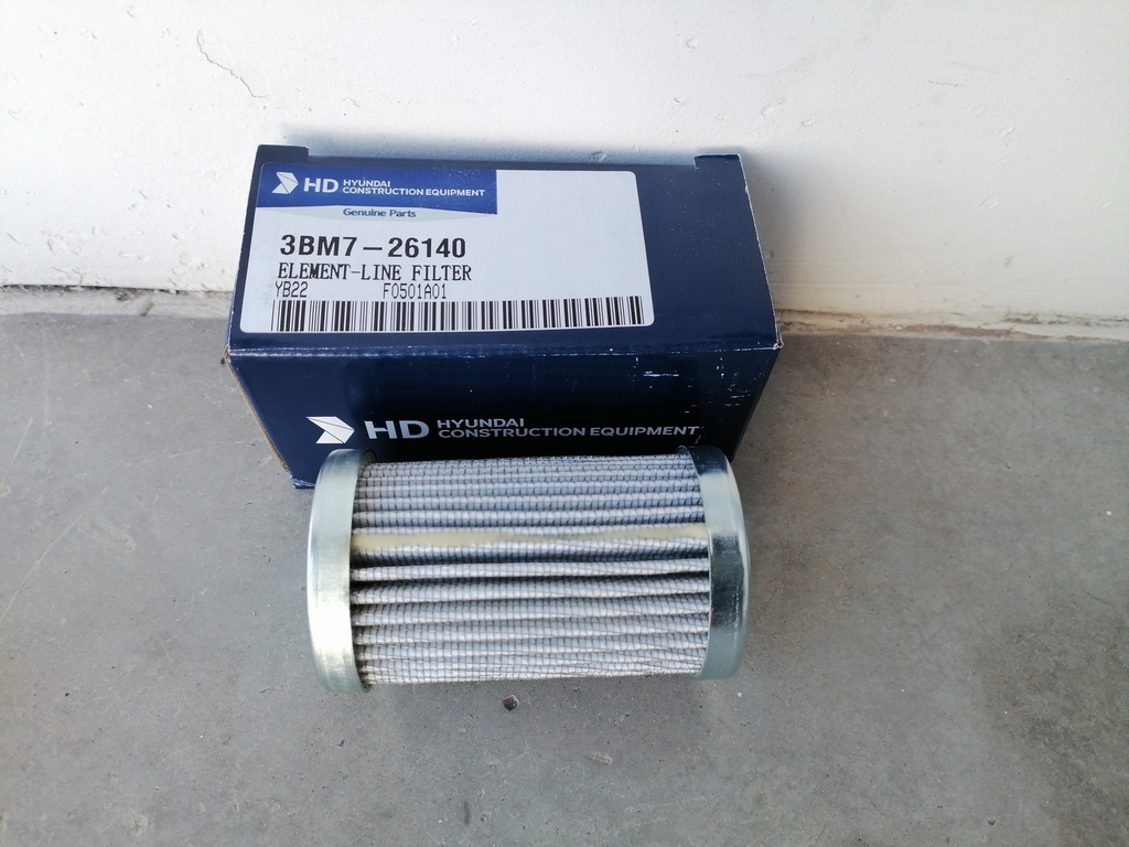 ELEMENTO FILTRO PILOTO PARA HYUNDAI HX60PRO 3BM7-26140