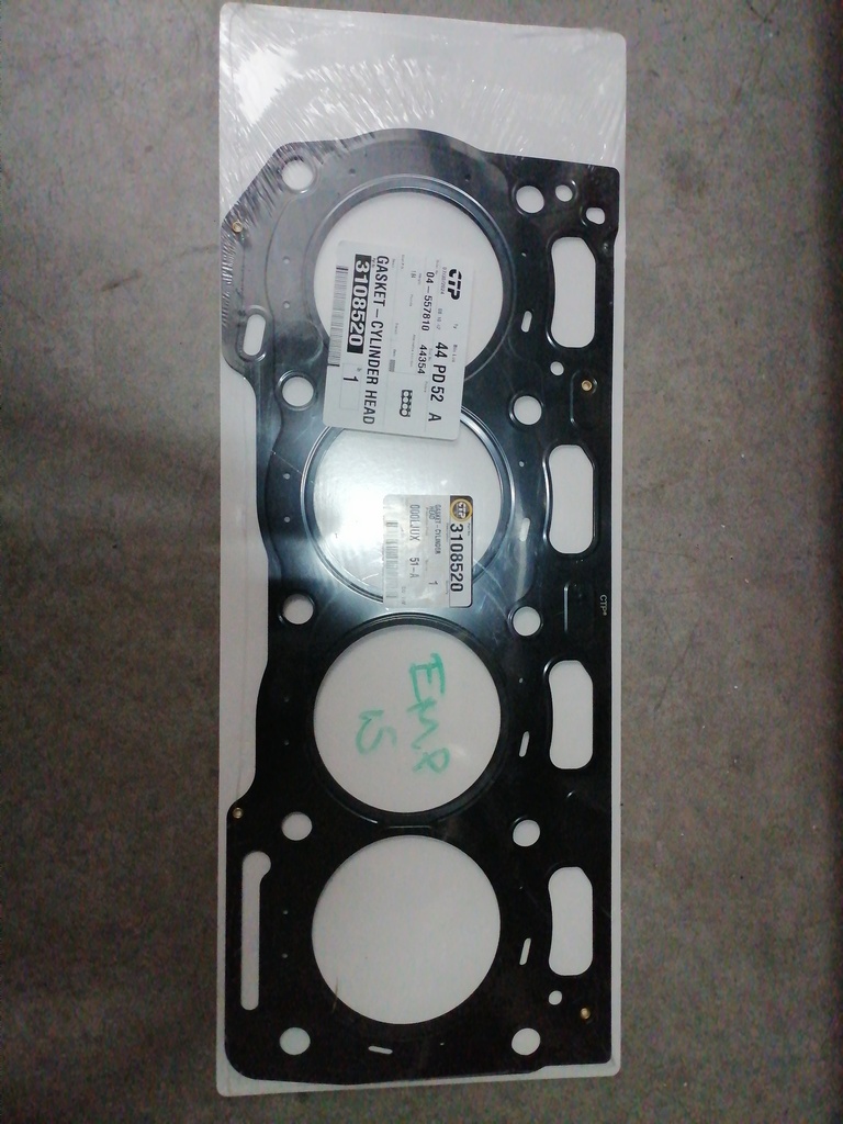 EMPAQUE DE CABEZA PARA MOTOR CATERPILLAR C4.4 420E 3108520