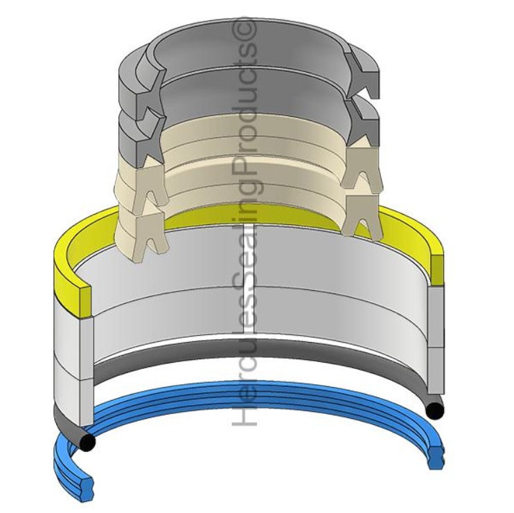 KIT DE SELLOS 40X65 DIRECCION PARA JOHN DEERE T218502