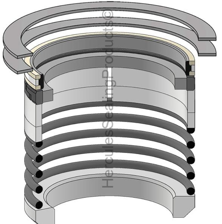 KIT DE SELLOS 100MM PARA JOHN DEERE AHC19978