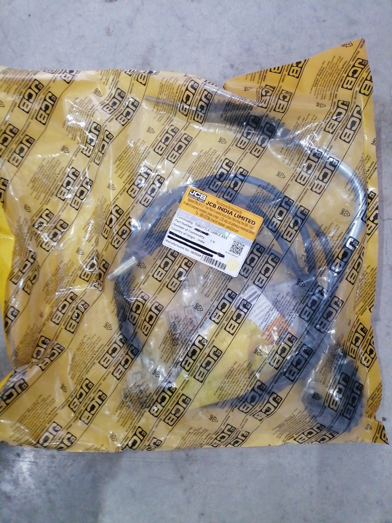 CHICOTE CABLE PARA JCB 3DX 333/Y3852