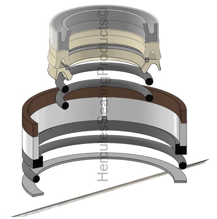 KIT DE SELLOS 2.00 X 2.75 ESTABILIZADOR PARA NEW HOLLAND 87608671