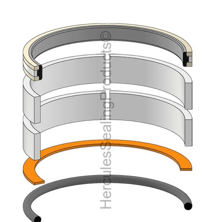 KIT DE SELLOS 140MM TILT PARA JOHN DEERE 644J AH163673