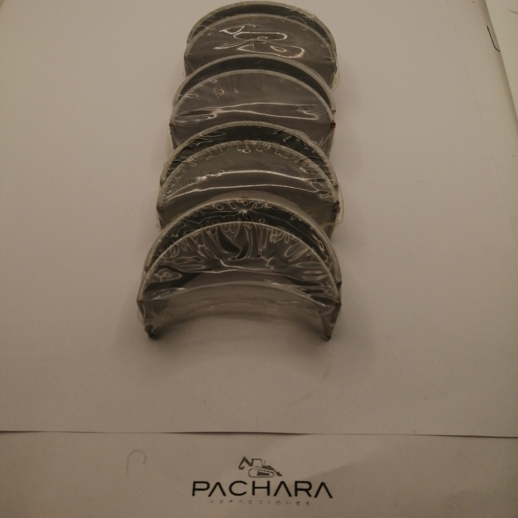 4 PAR DE METALES BIELA .010 .25 STD PARA VOLVO BL60 D4D VOE20522433