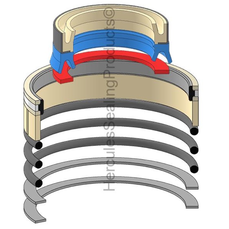 KIT DE SELLOS 60X110 ARRASTRE PARA KOMATSU WB140-2N 878000490