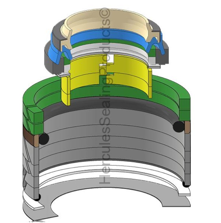KIT DE SELLOS 100X140 DE ARRASTRE CATERPILLAR 320C 1373764