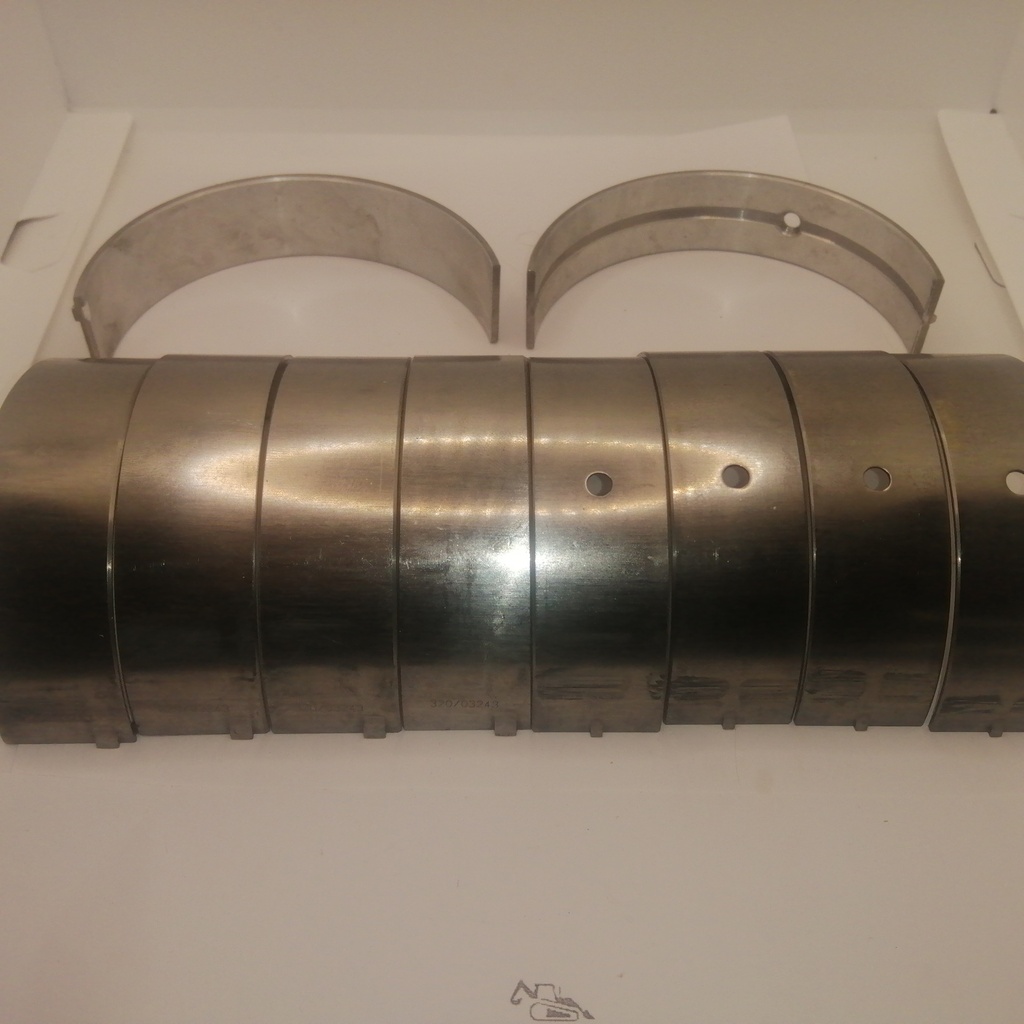 5 PAR METAL DE BANCADA .25MM .010IN PARA JCB 444  320/09203