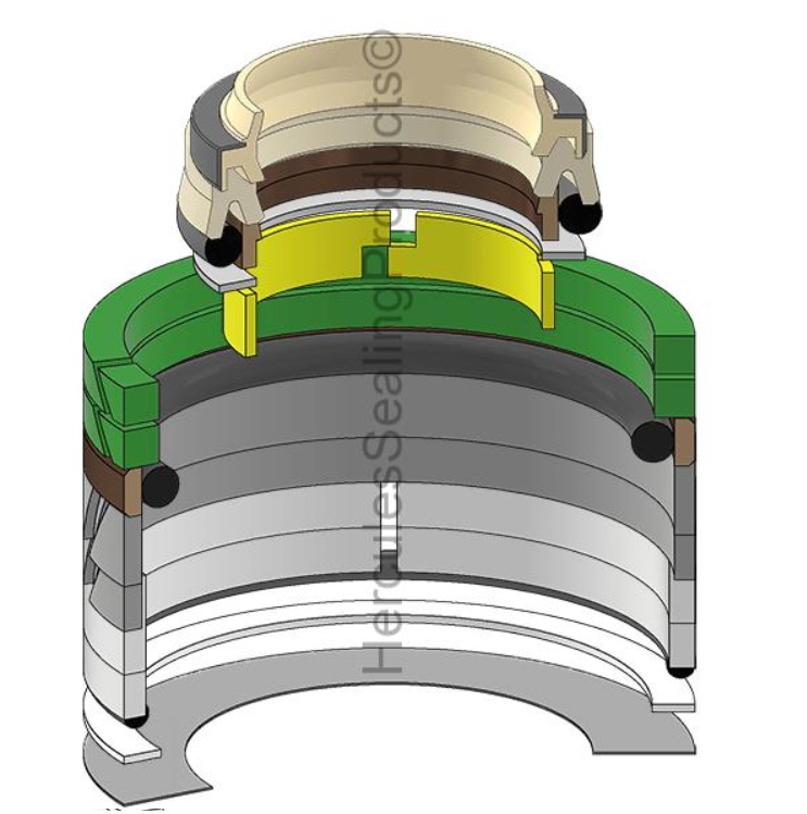 KIT DE SELLOS 100X140 DE ARRASTRE PARA CATERPILLAR 320L 4I3668