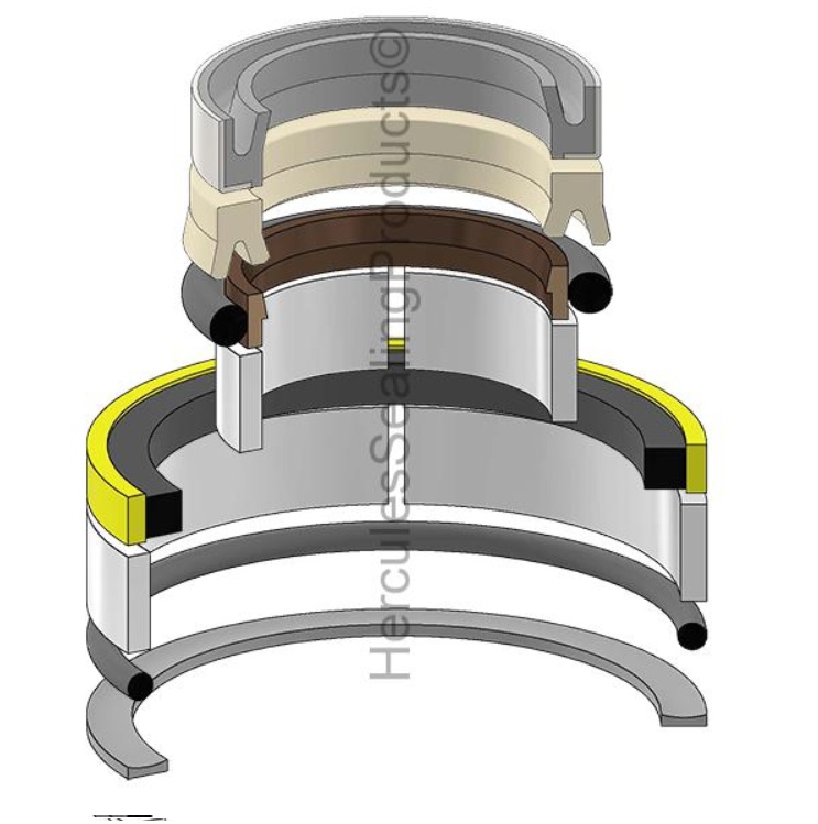 KIT DE SELLOS 1.87 X 3.25 LIFT TILT PARA CATERPILLAR 416 3E3297