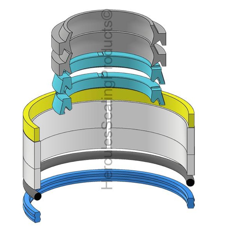 KIT DE SELLOS 40X65 DIRECCION PARA CATERPILLAR 4907482