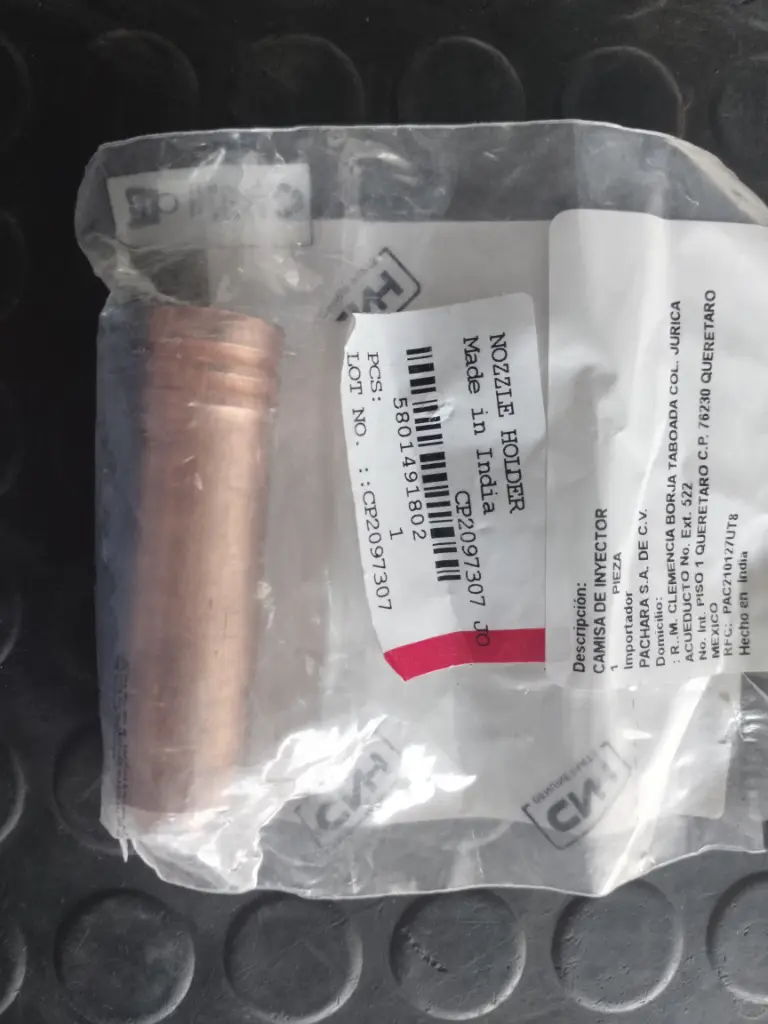 MANGA DE INYECTOR PARA CASE 770EX 5801491802