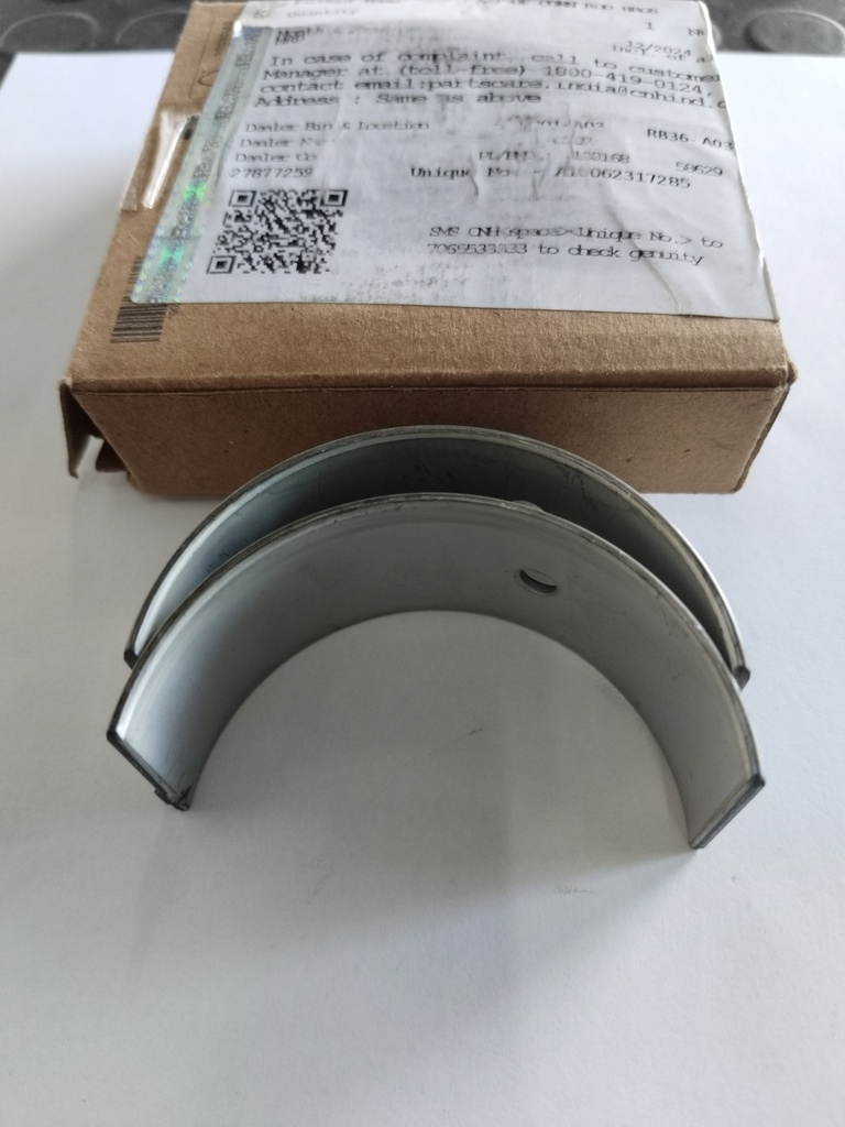 PAR METALES DE BIELA .010 .25MM PARA CASE 770EX 1930182 original
