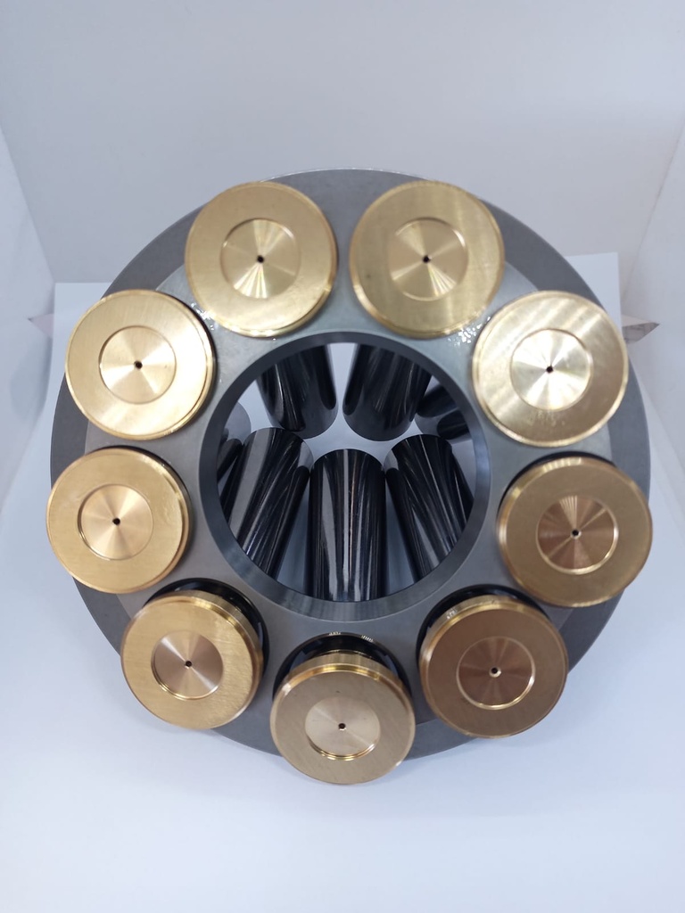 KIT DE 9 PISTONES Y PLATO RETENEDOR PARA CAT 320 1915709