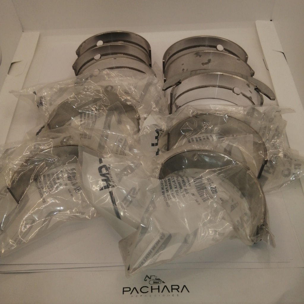 5 PAR METALES DE BANCADA STD PARA CASE 580N IVECO TIER 4A 770FX 8097862
