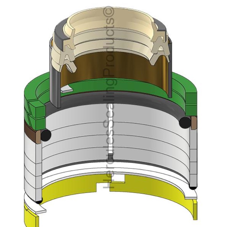 KIT DE SELLOS 95X135 ARRASTRE PARA JOHN DEERE 200CLC AH173444