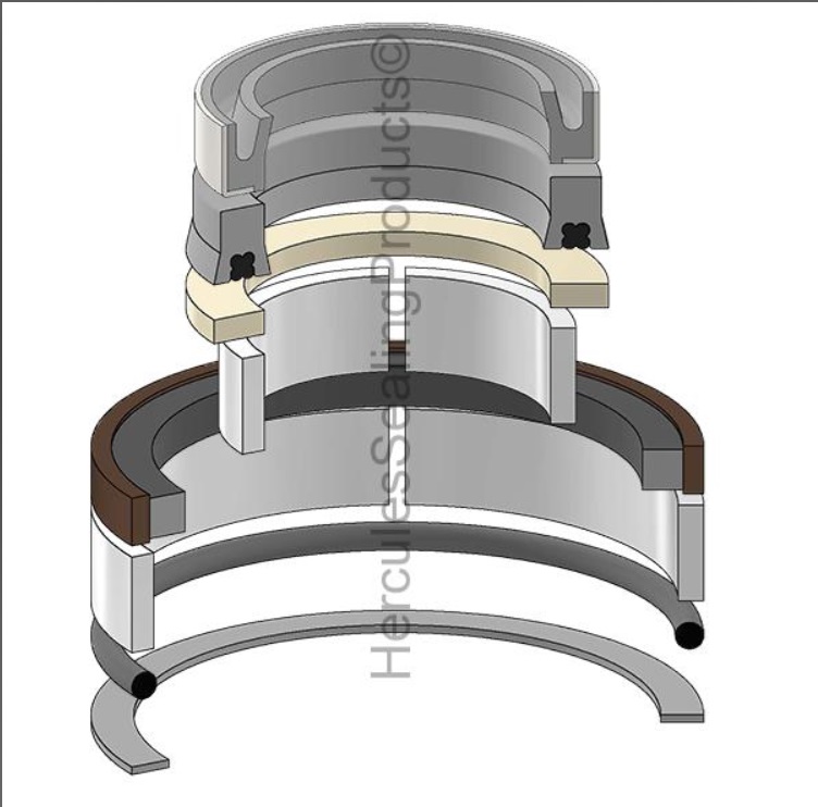 KIT DE SELLOS 1.75 X 3.25 LIFT PARA CASE 580M 1543260C1