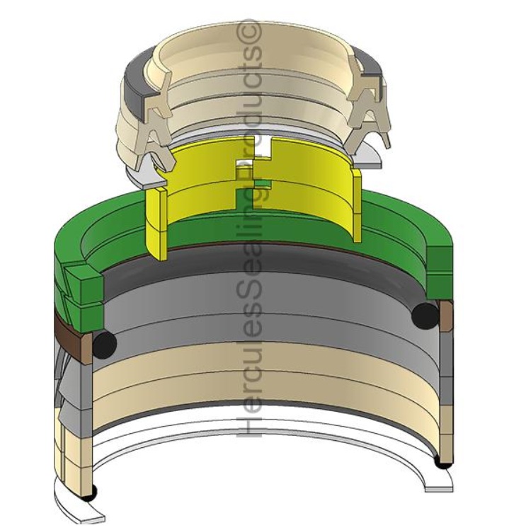 KIT DE SELLOS 120X170 ARRASTRE PARA CASE CX330 LZ00478