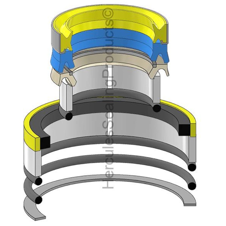 KIT DE SELLOS 2.12 X 4.00 ESTABILIZADOR PARA CATERPILLAR 416D 2857486