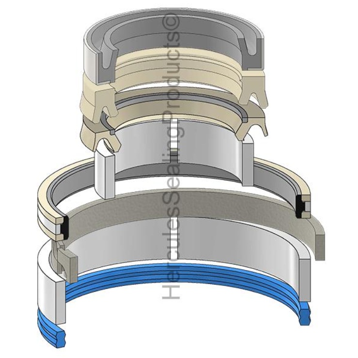 KIT DE SELLOS 2.50 x 4.75 ARRASTRE PARA CASE 580SN TIER 3 84259222