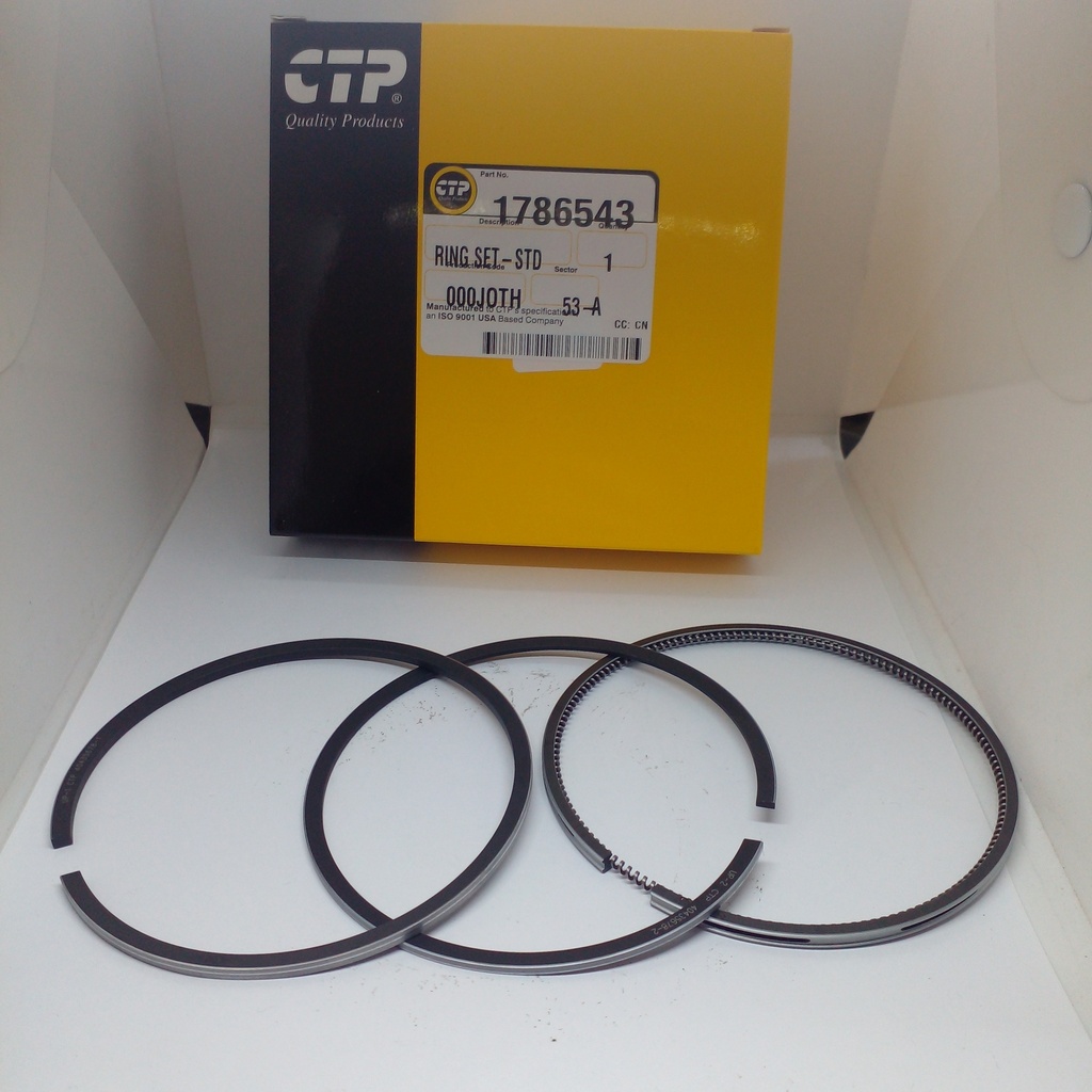 KIT ANILOS P/PISTON STD DE MOTOR PARA CATERPILLAR C6.4 1786543
