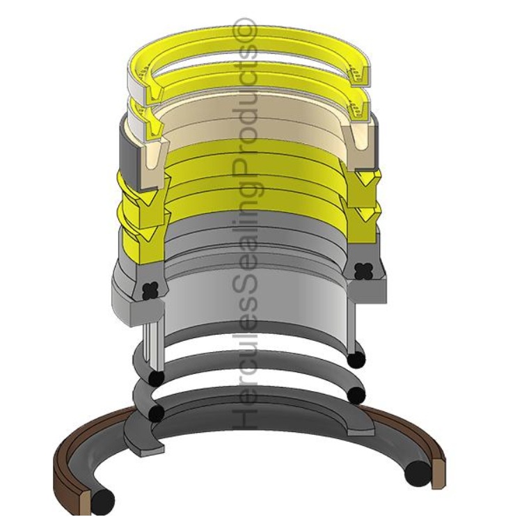 KIT DE SELLOS 50X110 SWING PARA NEW HOLLAND 555E LB75 85802570