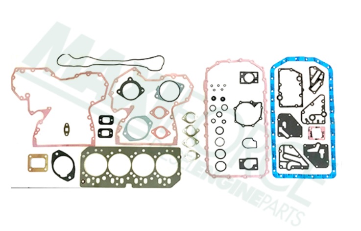 JUEGO DE JUNTAS PARA JOHN DEERE 4045HT054  (no incluye sellos de valvula reten trasero y delantero) MAXIFORCE RE532713
