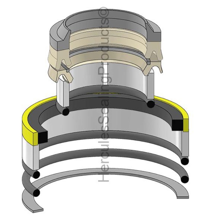 KIT DE SELLOS 2.75 X 3.75 PARA CATERPILLAR 420D  2315021