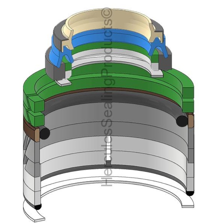 KIT DE SELLOS 85X120 bUCKET PARA CASE CX210B LZ010940 LZ007650