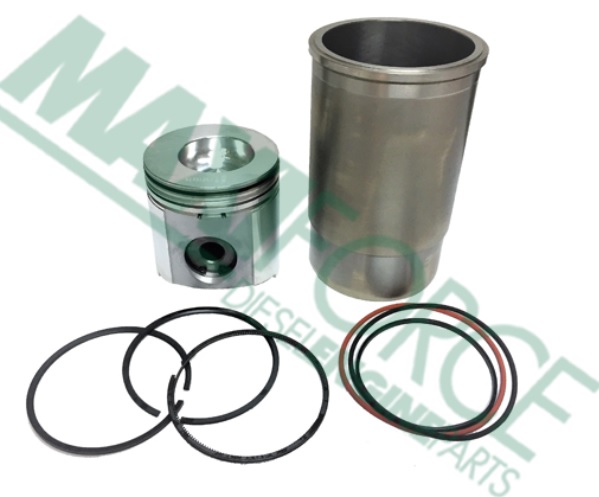 CONJUNTO DE PISTON CAMISA Y ANILLOS PARA JOHN DEERE 4.239T 310D 310C TURBO RE33115 RE22678 RE526996