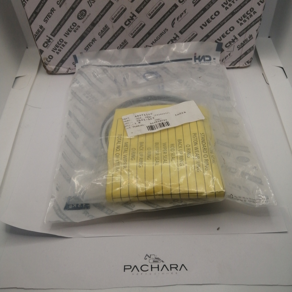 KIT DE SELLOS 65X BUCKET PARA CASE 770EX 770FX 851EX 48071100 original