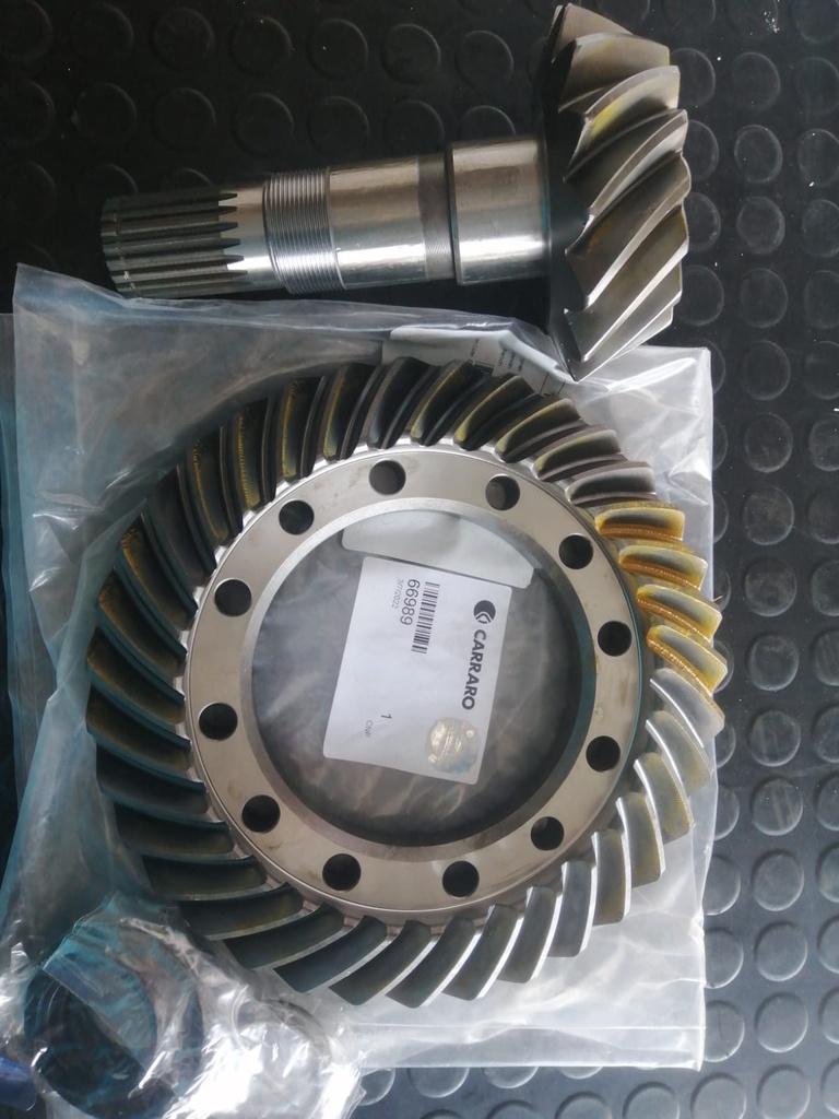 SET DE CORONA Y PIÑON PARA TEREX 760B 15/35 6193349M91