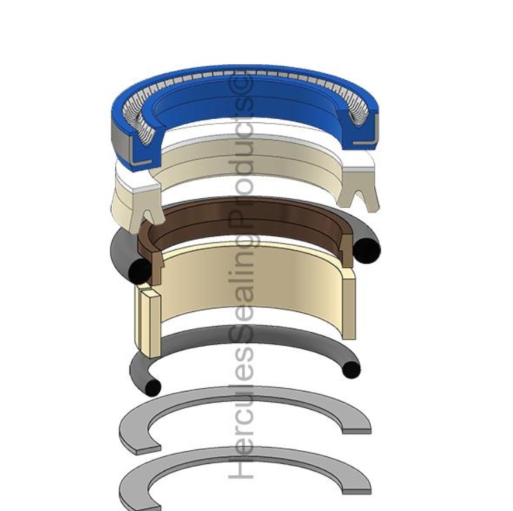 KIT DE SELLOS 70MM PARA JOHN DEERE 710D AH142089