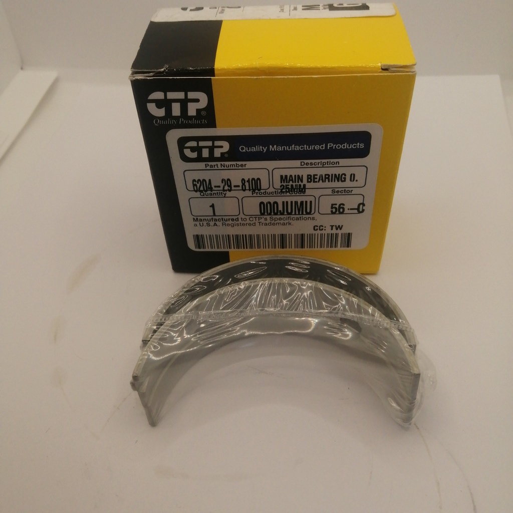 PAR METAL DE BANCADA 0.25MM PARA KOMATSU PC200-6 SAA6D95LE 6204-29-8100
