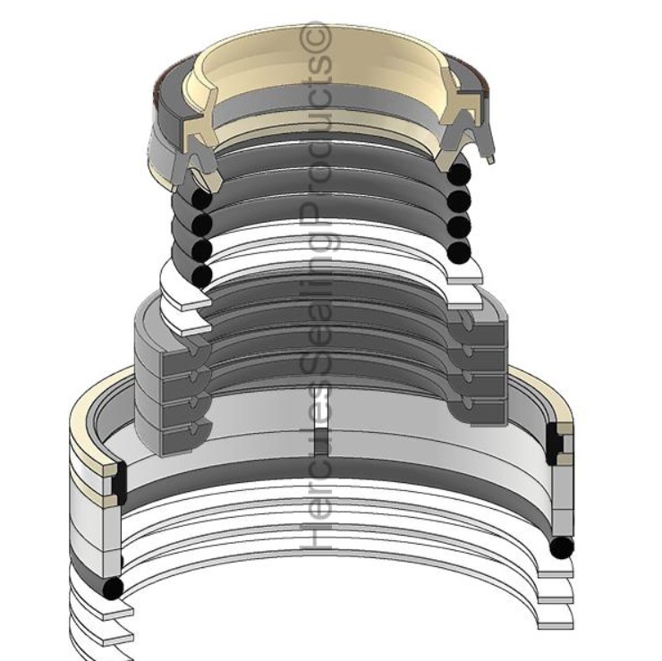 KIT DE SELLOS 95X135 ARRASTRE PARA KOMATSU PC228US  707-99-57180