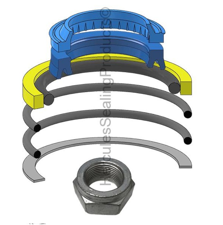 KIT DE SELLOS 1.75 X 2.75 LIFT PARA BOBCAT S630 7137869