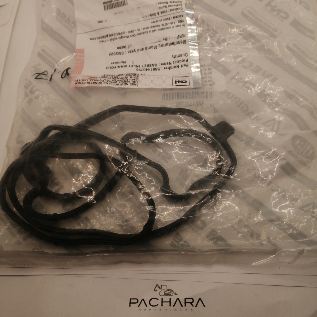 EMPAQUE DE PUNTERIAS PARA 770FX CASE 580N IVECO TIER 4A 5801446795