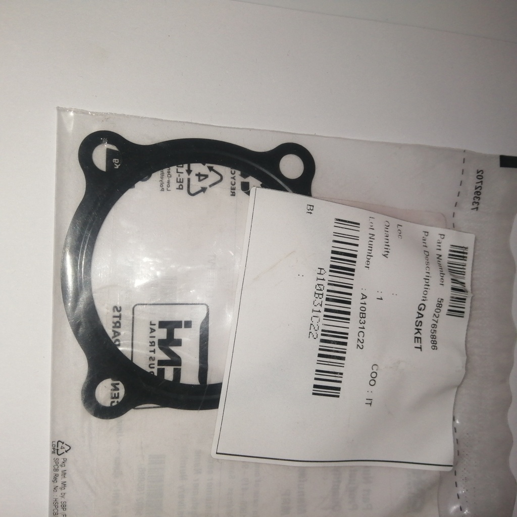 EMPAQUE TOMA DE AIRE PARA 770FX CASE 580N IVECO TIER 4A 504387920 5802765886