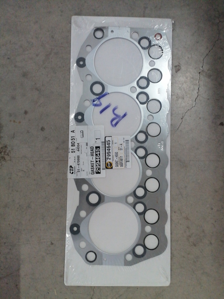 EMPAQUE DE CABEZA PARA MOTOR CATERPILLAR 3044 2994645