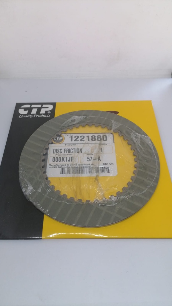 DISCO DE FRICCION PARA  CATERPILLAR TRANSMISION 1221880