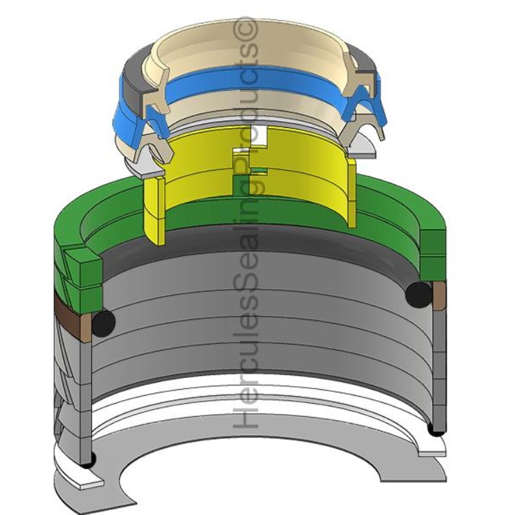 KIT DE SELLOS 100X140 ARRASTRE PARA CATERPILLAR 320CL 2590635 2144502