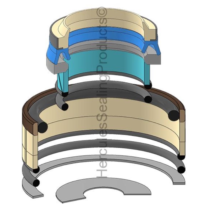 KIT DE SELLOS 45X90 SWING PARA TEREX 760B 860 3623368M91