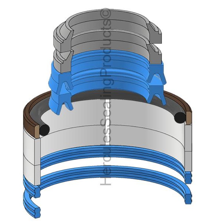 KIT DE SELLOS 40X70 DE DIRECCION PARA CASE 84331720