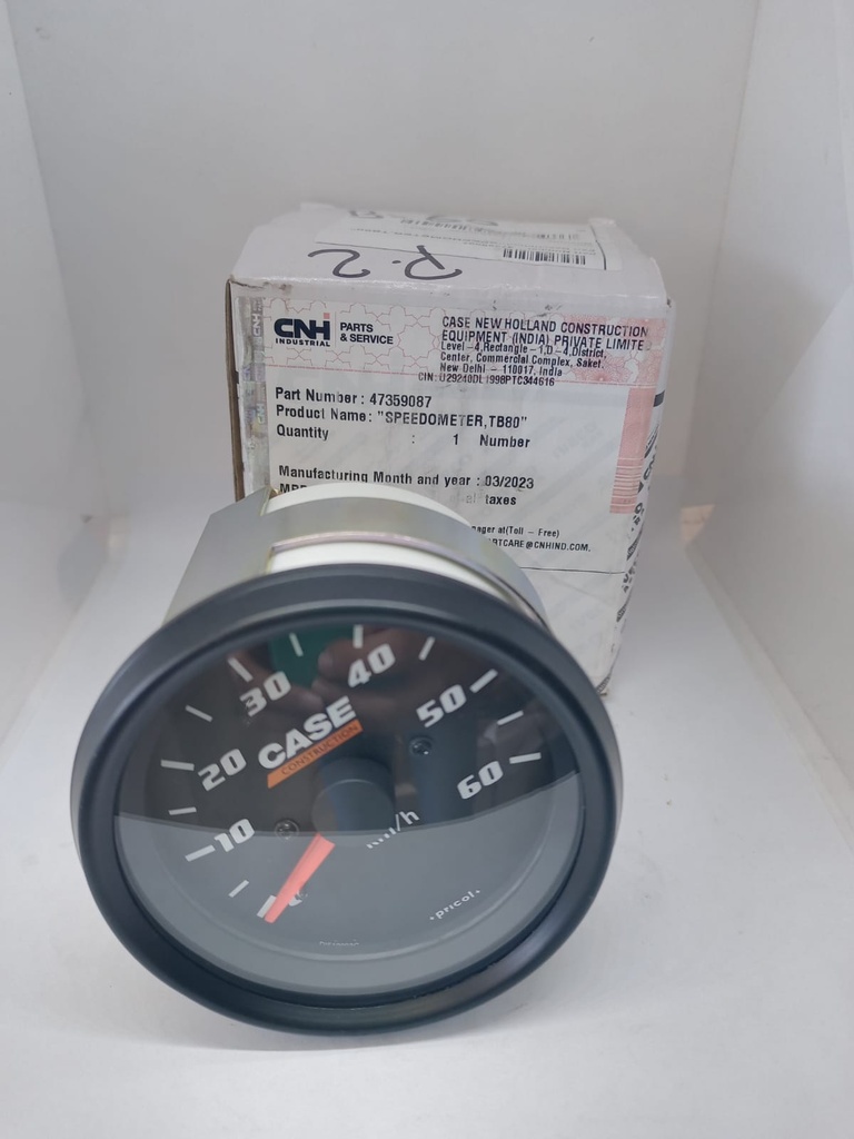 VELOCIMETRO PARA CASE 770EX 770FX 47359087