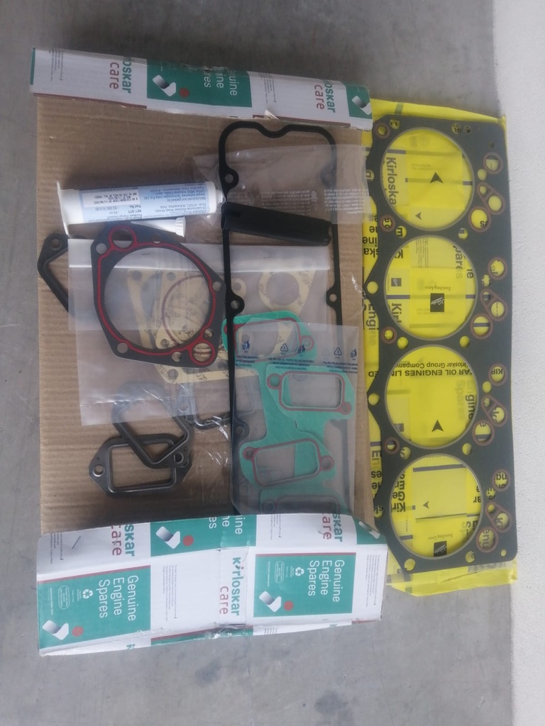 KIT DE EMPAQUES DE MOTOR PARA TEREX TLB740, TLB844S ORIGINAL (no incluye reten del, trasero, sellos de valvulas)