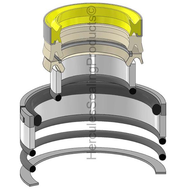KIT DE SELLOS 2.37 x 4.75 BOOM CATERPILLAR 2959893